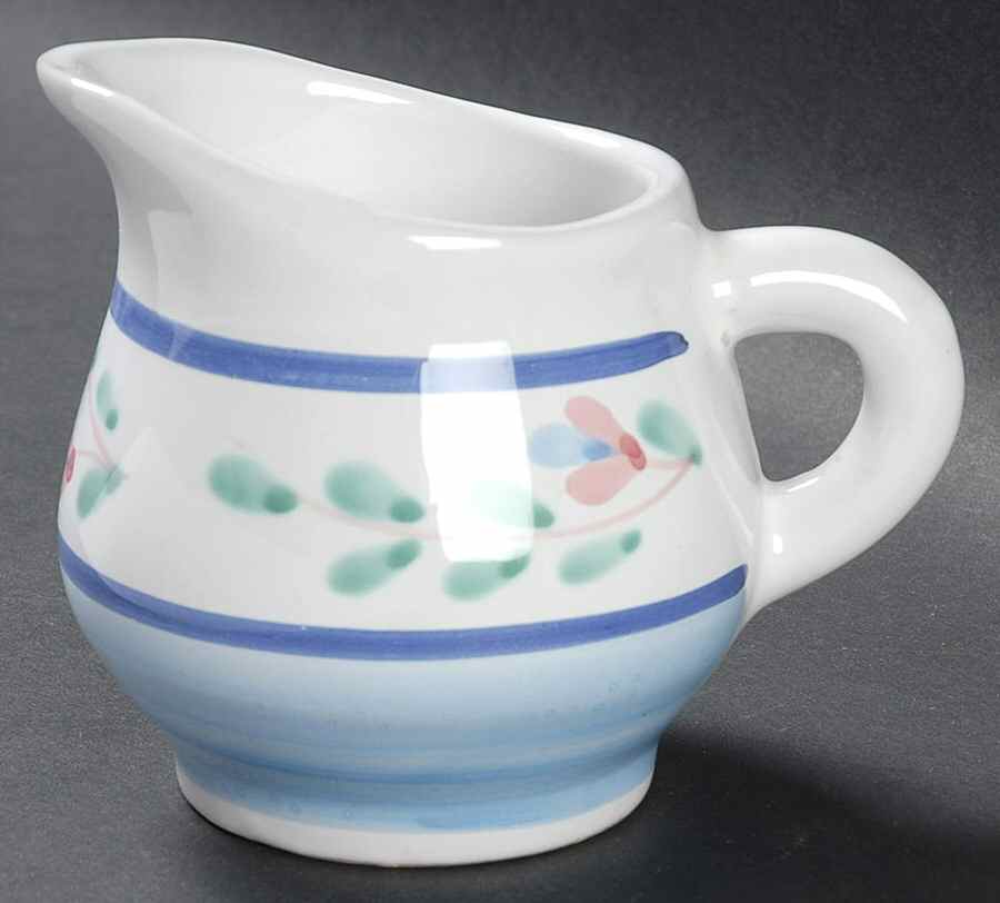 Blue Garland Creamer by Caleca-1