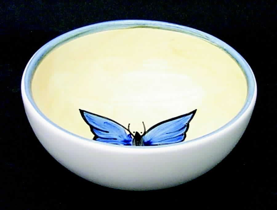 Butterfly Fruit/Dessert (Sauce) Bowl by Caleca-1