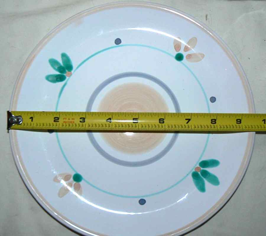 CAA2 Luncheon Plate by Caleca-1