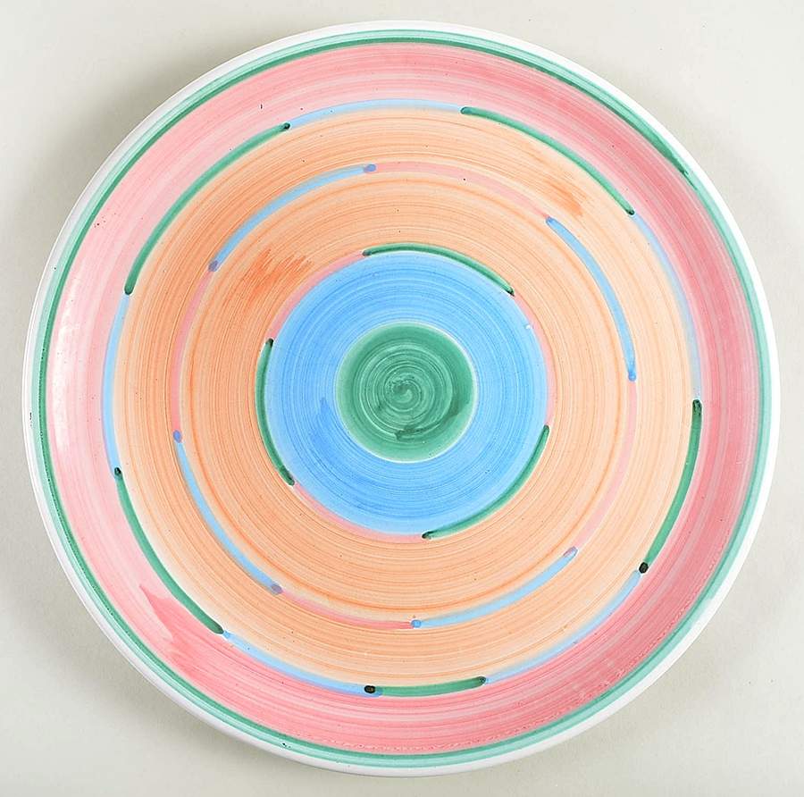 Cabana Pizza Plate by Caleca-1