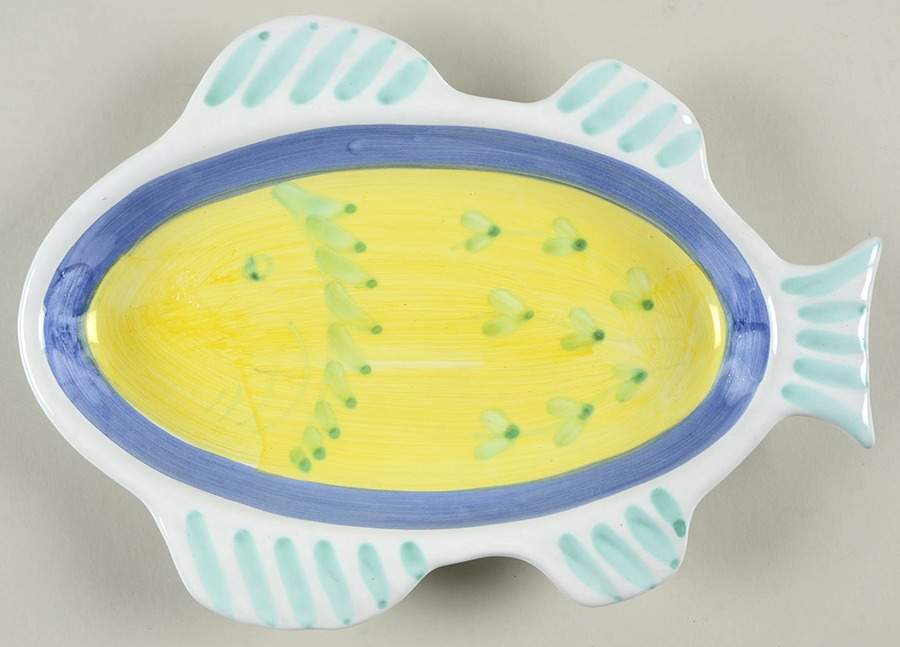 Carousel Fish Plate by Caleca-1