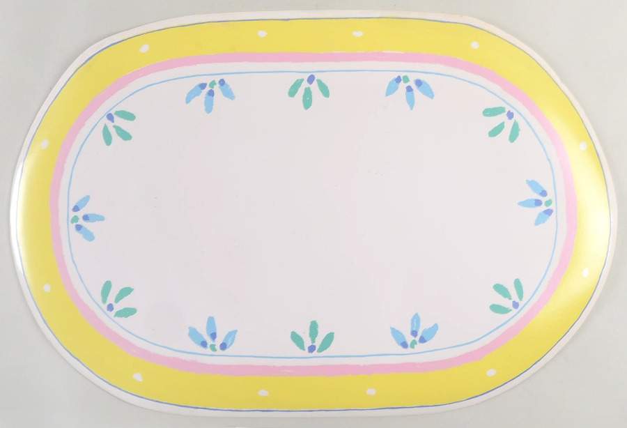 Carousel Vinyl Placemat by Caleca-1