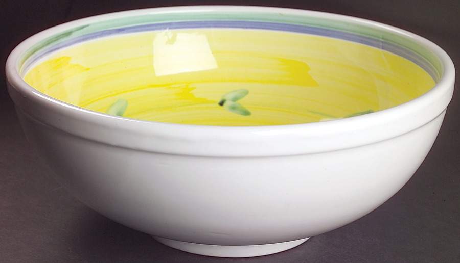 Carousel 13" Large Salad Serving Bowl by Caleca-1