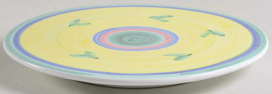 Carousel Low Footed Cake Plate by Caleca-1
