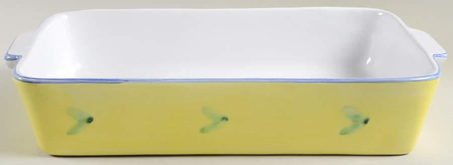 Carousel 14" Rectangular Baker by Caleca-1