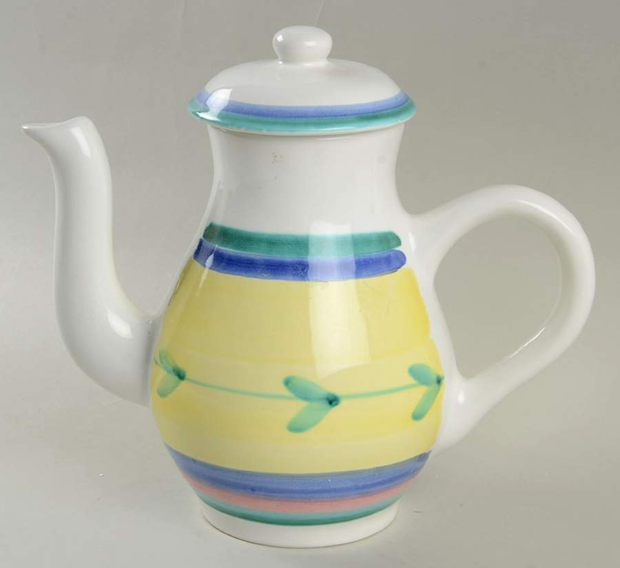 Carousel Coffee Pot & Lid by Caleca-1