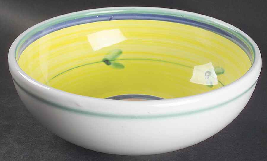 Carousel 9" Salad Serving Bowl by Caleca-1