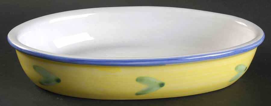 Carousel 9" Oval Baker by Caleca-1
