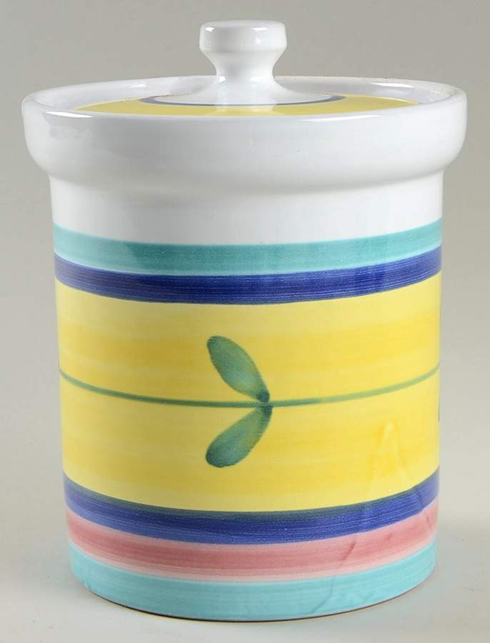 Carousel Large Canister & Lid by Caleca-1