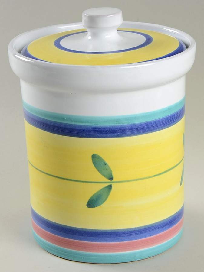 Carousel Extra Large Canister & Lid by Caleca-1