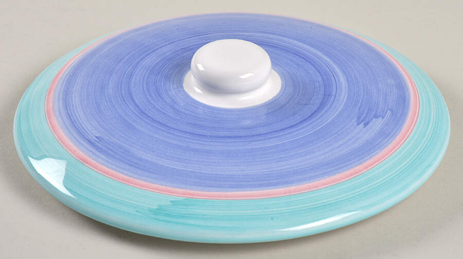 Color Blocks Lid for Bean Pot by Caleca-1