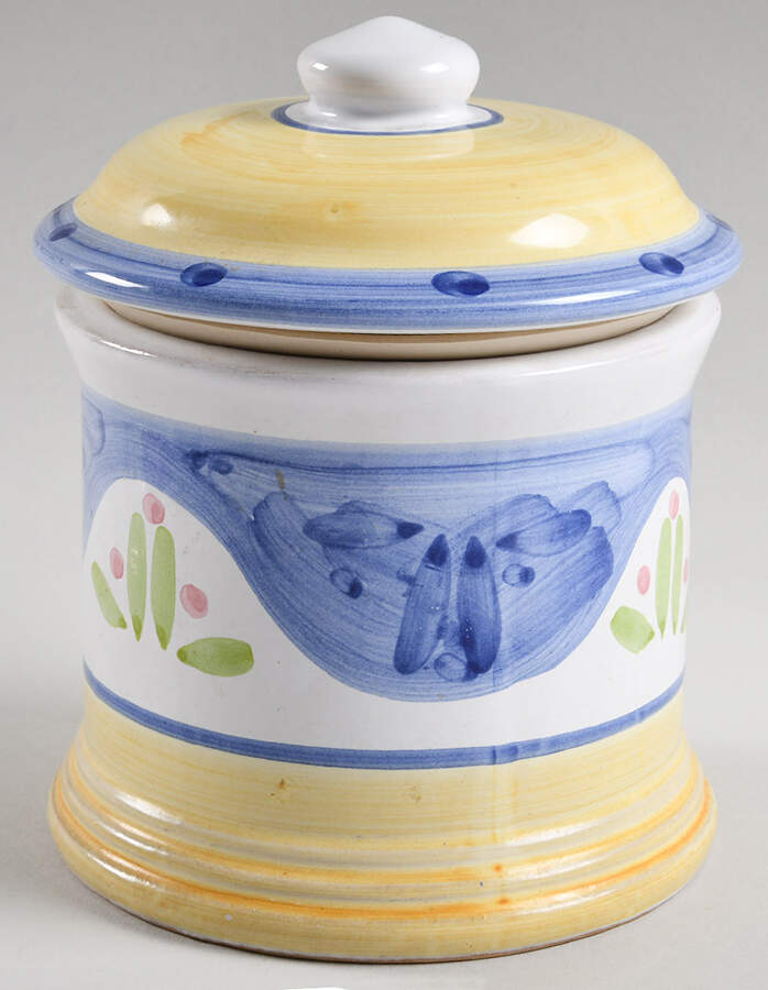 Collinia Medium Canister & Lid by Caleca-1