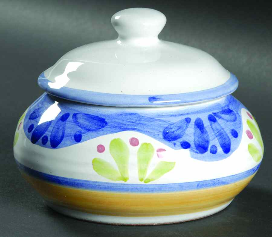 Collinia Sugar Bowl & Lid by Caleca-1