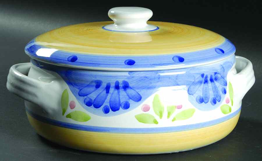 Collinia 1.25 Qt Round Covered Casserole by Caleca-1