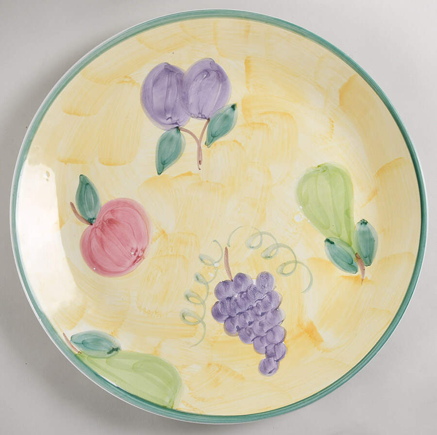 Frutta 17" Chop Plate (Round Platter) by Caleca-1