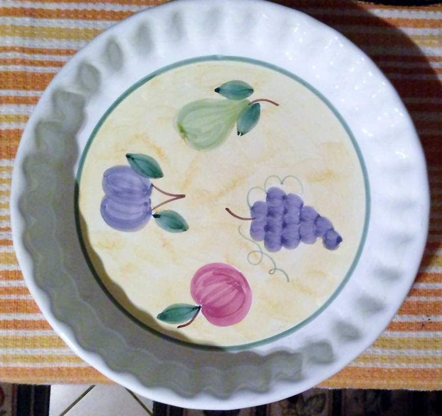 Frutta 10" Quiche by Caleca-1