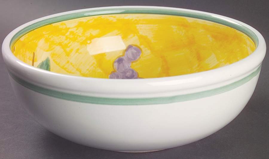 Frutta 8" Round Vegetable Bowl by Caleca-1