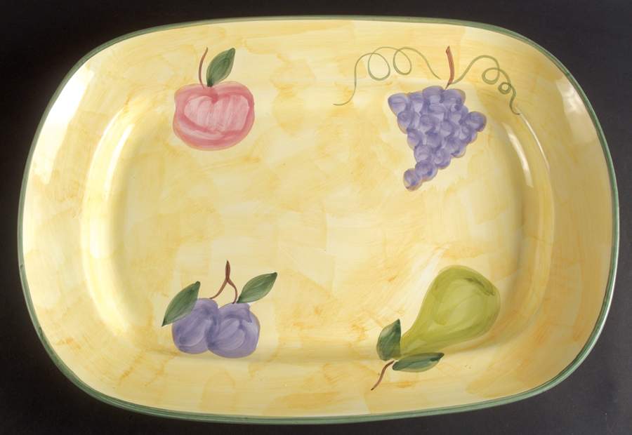 Frutta 18" Rectangular Serving Platter by Caleca-1