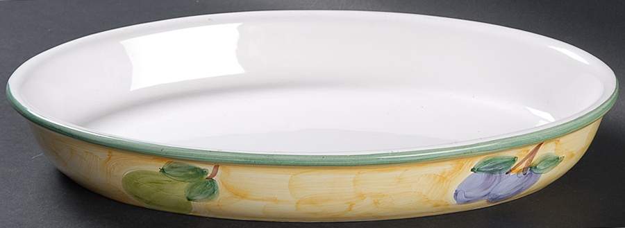 Frutta 13" Oval Baker by Caleca-1