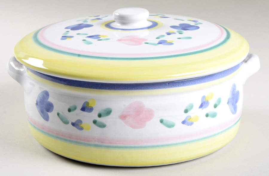 Giardino 1.5 Qt Round Covered Casserole by Caleca-1