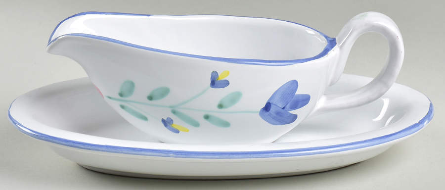 Giardino Gravy Boat & Underplate by Caleca-1