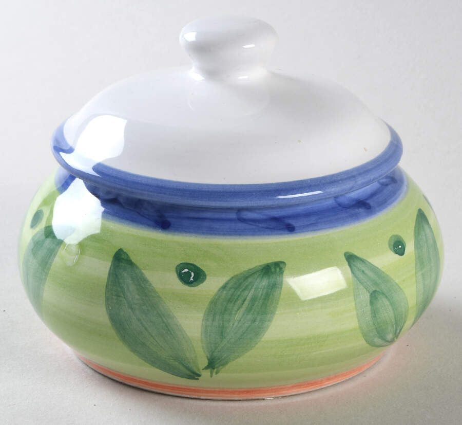 Girasole Sugar Bowl & Lid by Caleca-1