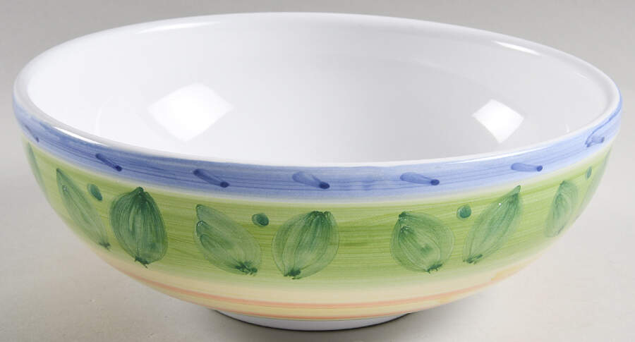 Girasole 10" Round Vegetable Bowl by Caleca-1
