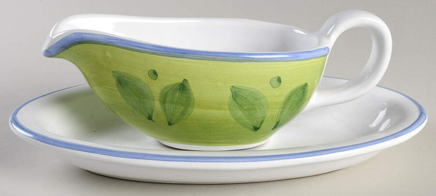 Girasole Gravy Boat & Underplate by Caleca-1
