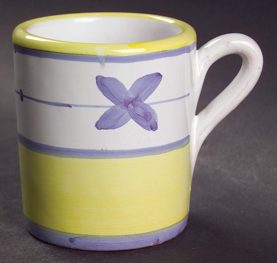 Marina (Blue&Yellow) Mini Mug by Caleca-1