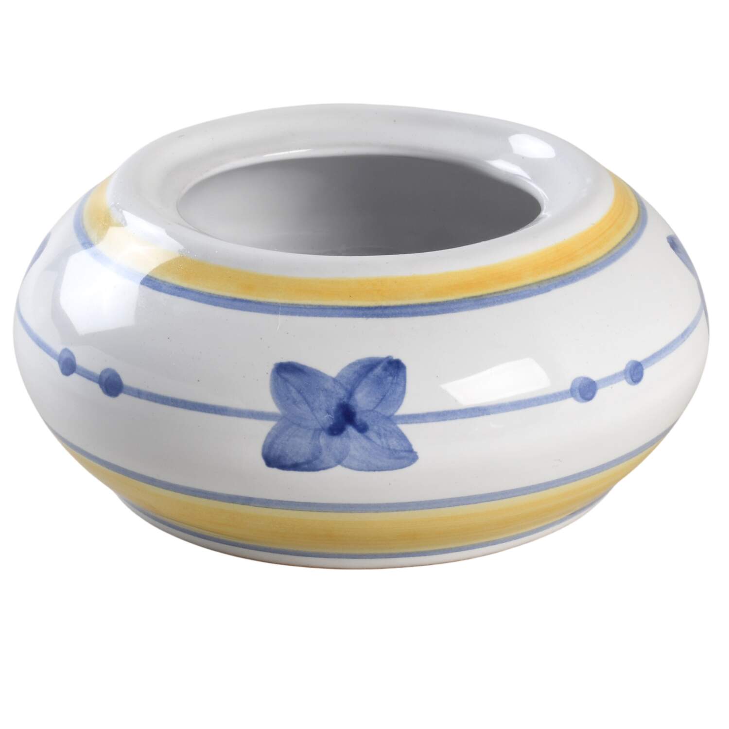 Marina (Blue&Yellow) Sugar Bowl No Lid by Caleca-1