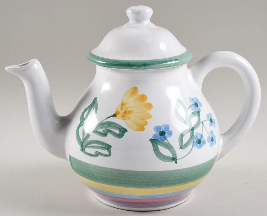 Meadow Teapot & Lid by Caleca-1