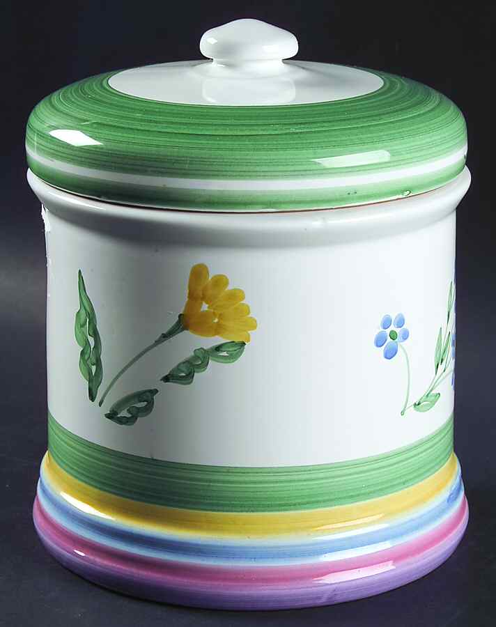 Meadow Extra Large Canister & Lid by Caleca-1