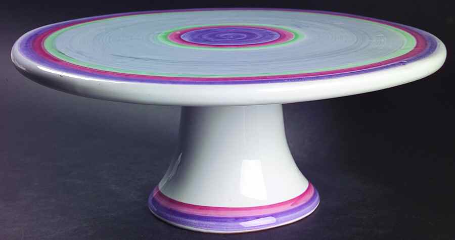 Meadow 12" Diameter Pedestal Cake Stand by Caleca-1