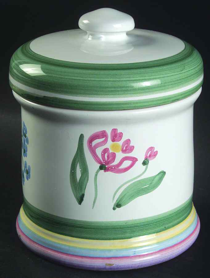 Meadow Medium Canister & Lid by Caleca-1