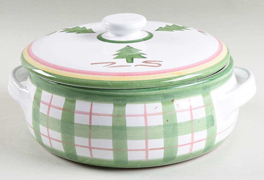 Natalie 2 Qt Round Covered Casserole by Caleca-1