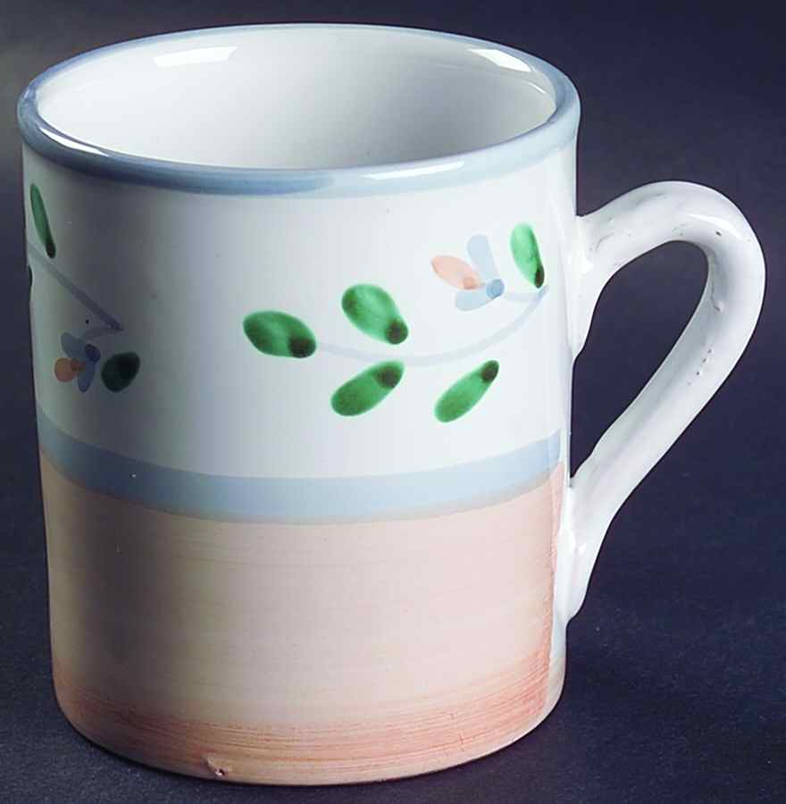 Peach Garland Mug by Caleca-1