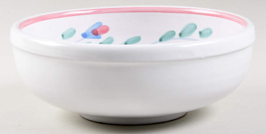 Pink Garland 7" All Purpose Bowl by Caleca-1