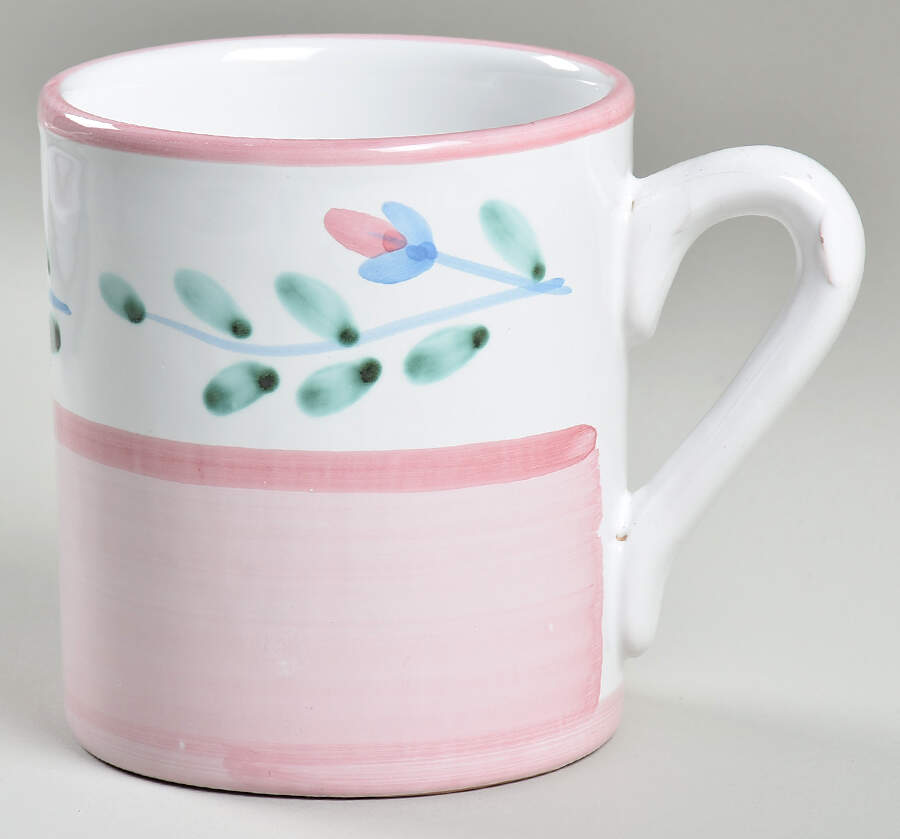Pink Garland Mug by Caleca-1