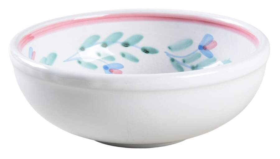 Pink Garland 7" All Purpose Bowl by Caleca-1