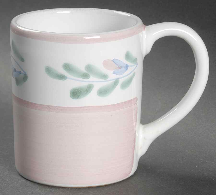 Pink Garland Mug by Caleca-1