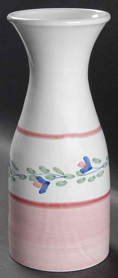 Pink Garland Open Carafe by Caleca-1