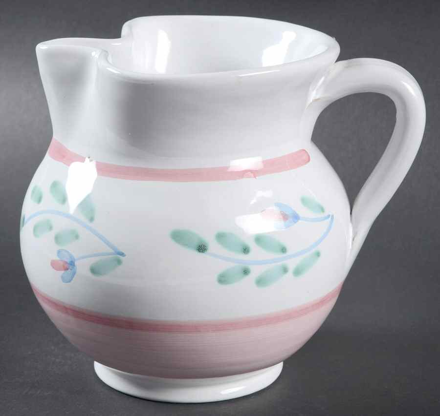 Pink Garland 24 Oz Pitcher by Caleca-1