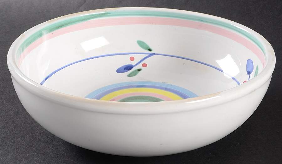 Salvo 8" Round Vegetable Bowl by Caleca-1