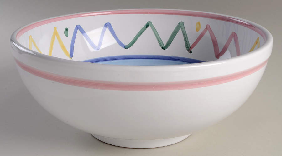 Sole 13" Large Salad Serving Bowl by Caleca-1