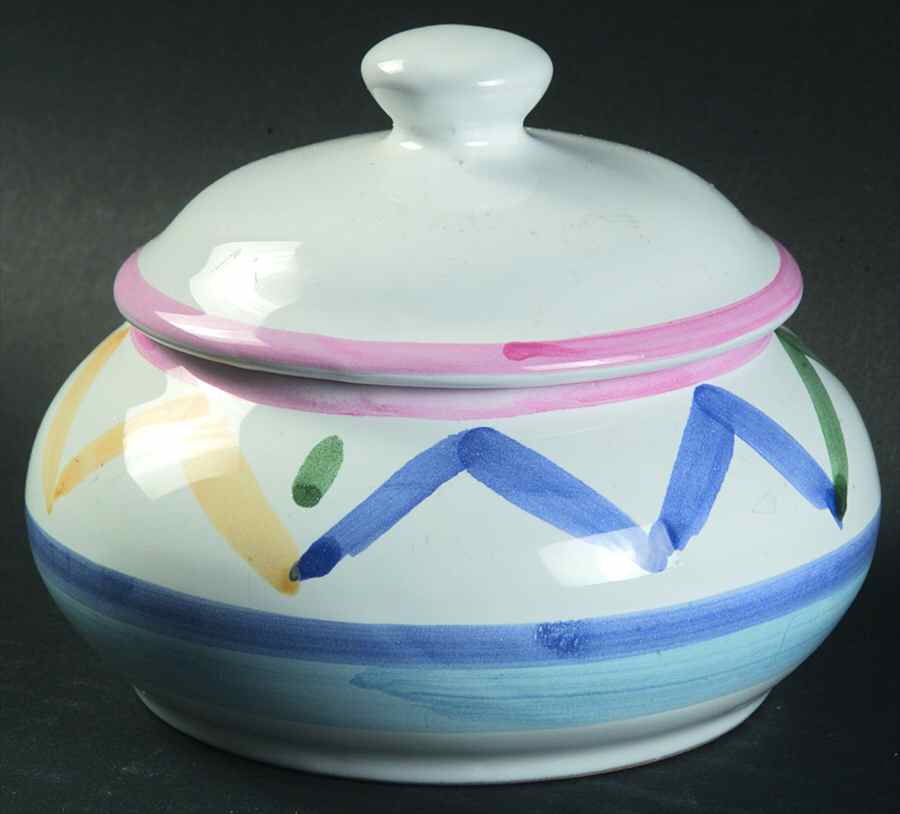 Sole Sugar Bowl & Lid by Caleca-1