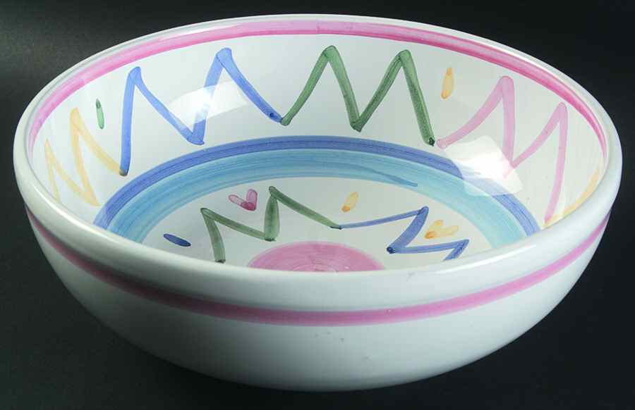 Sole 10" Large Salad Serving Bowl by Caleca-1