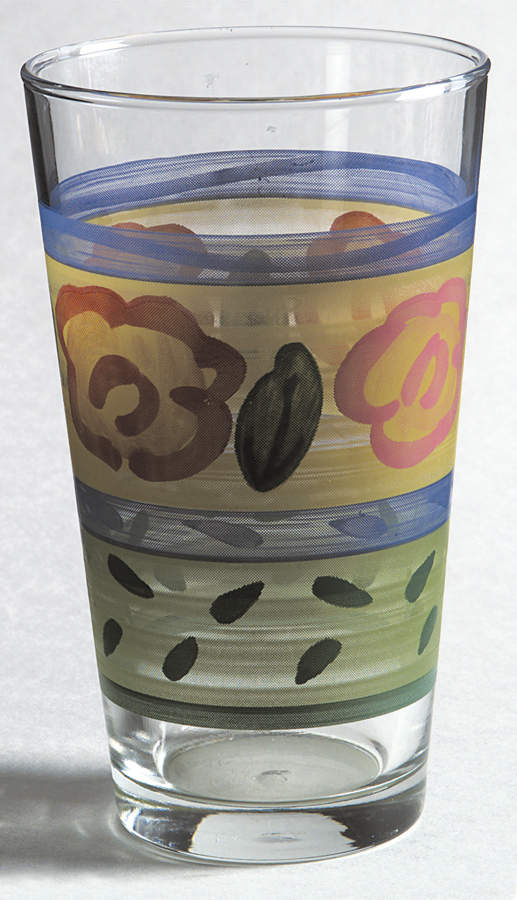 Sorrento Glassware Tall Tumbler by Caleca-1