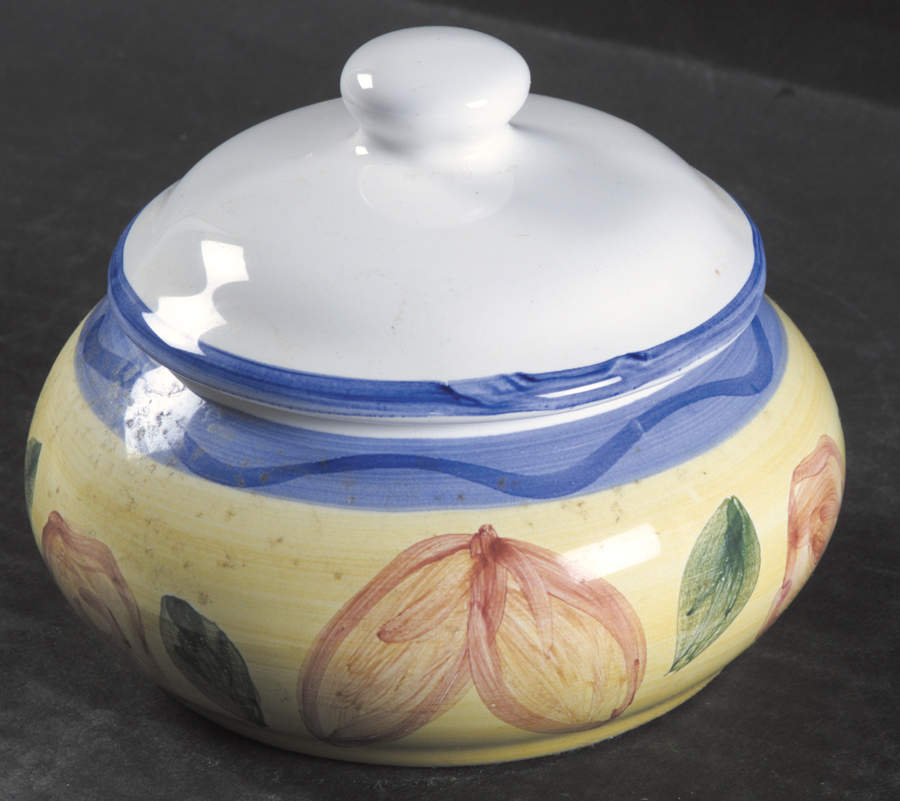 Sorrento Sugar Bowl & Lid by Caleca-1