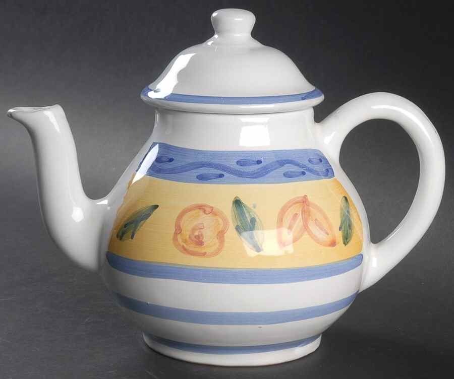 Sorrento Teapot & Lid by Caleca-1