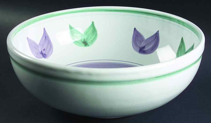 Violetta 10" Large Salad Serving Bowl by Caleca-1
